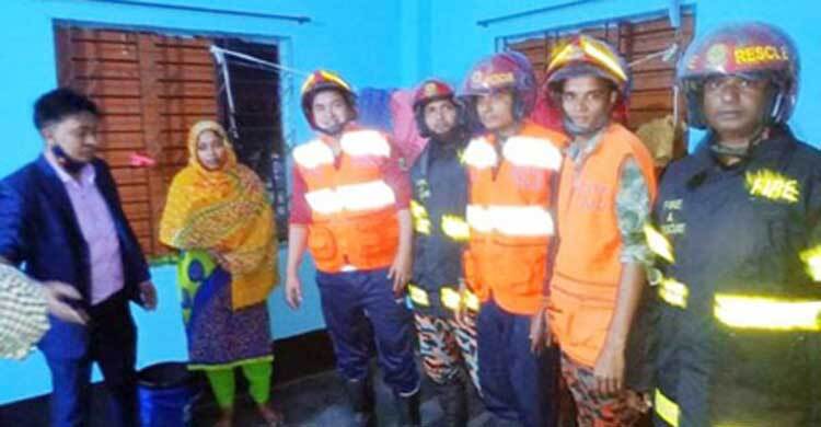 অবশেষে বেঁচে ফিরলেন ঘরবন্দি রাবেয়া