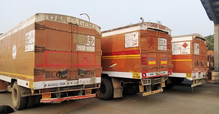 বেনাপোল বন্দর দিয়ে ১২০ মেট্রিক টন বিস্ফোরক আমদানি