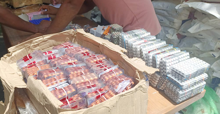 বেনাপোলে আমদানি পণ্যের সঙ্গে মিললো ফেনসিডিল-যৌন উত্তেজক ট্যাবলেট