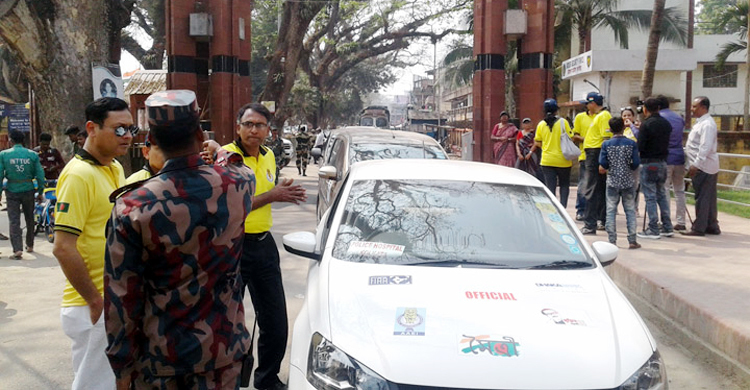 বাংলাদেশে ঢুকতে পারল না ভারতের মোটরকার র‌্যালিটি
