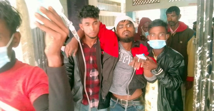হবিগঞ্জে রাস্তা নিয়ে সংঘর্ষে আহত অর্ধশত
