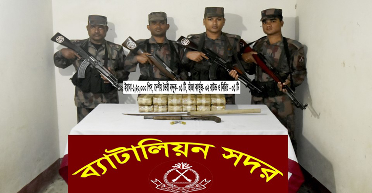 বিজিবির সঙ্গে ‘বন্দুকযুদ্ধে’ যুবক নিহত, সোয়া লাখ ইয়াবা উদ্ধার