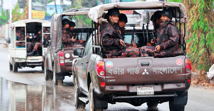 সারাদেশে বিজিবি মোতায়েন