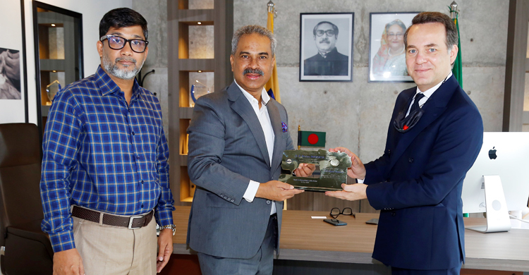 বিজিএমইএ সভাপতির সঙ্গে ইতালির রাষ্ট্রদূতের সাক্ষাৎ