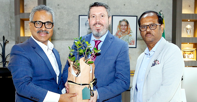 বিজিএমইএ সভাপতির সঙ্গে কসোভোর রাষ্ট্রদূতের সাক্ষাৎ