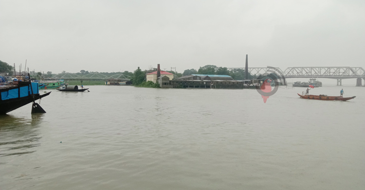 ভৈরবে মেঘনার পানি বিপৎসীমার কাছাকাছি, নিচু এলাকা প্লাবিত