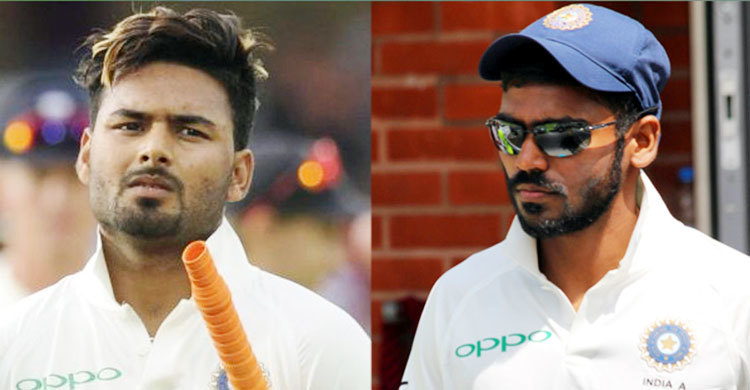 পান্তের জায়গায় ‘ভারত’কে দলে নিলো ভারত