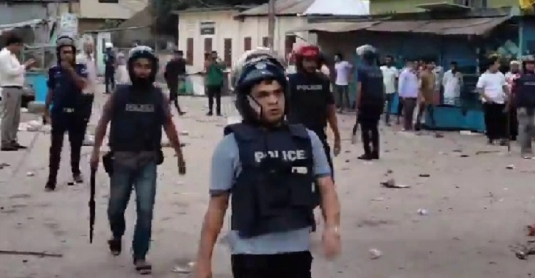 ভৈরবে দুপক্ষের সংঘর্ষে তিনজন গুলিবিদ্ধসহ আহত ২০