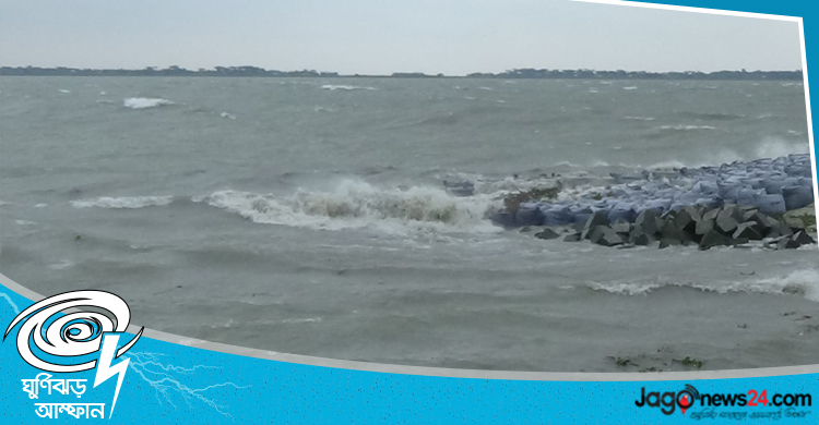 ভোলায় আম্ফানের প্রভাবে ১৫ গ্রাম প্লাবিত