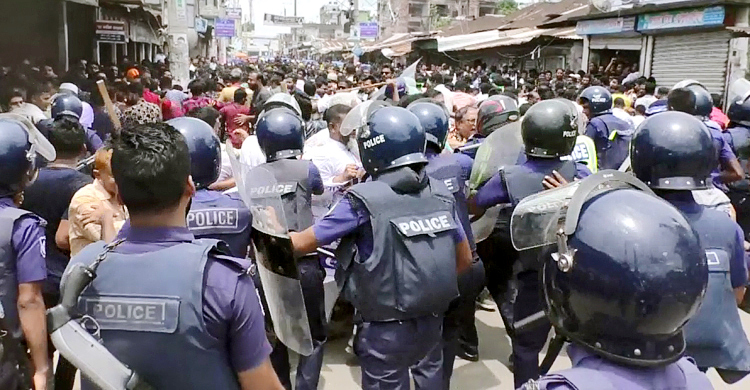 ভোলায় পুলিশ-বিএনপি সংঘর্ষের ঘটনায় ছাত্রদল নেতা গ্রেফতার