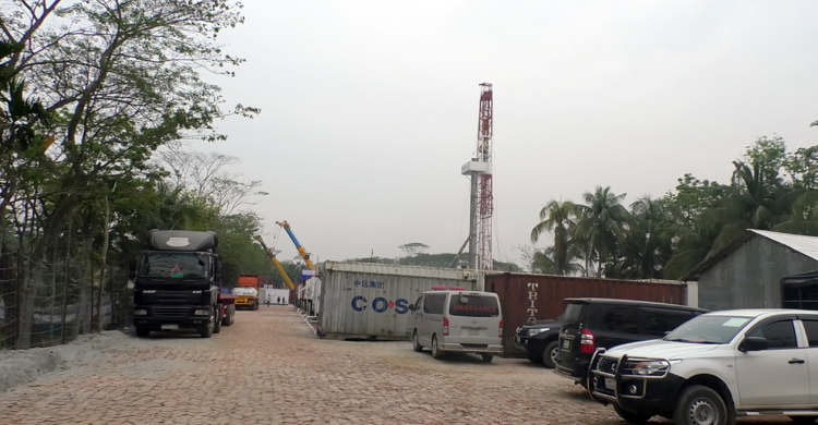 ভোলায় গ্যাসের নতুন কূপ খনন শুরু