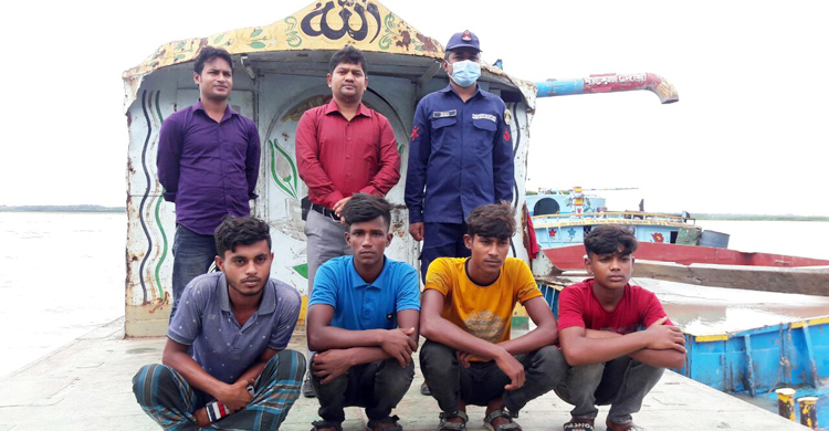 ভোলায় অবৈধ বালু উত্তোলণের দায়ে ২ জনের কারাদণ্ড