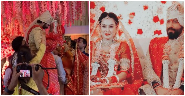 দ্বিতীয় বিয়ে করায় অভিনেত্রীকে আক্রমণ
