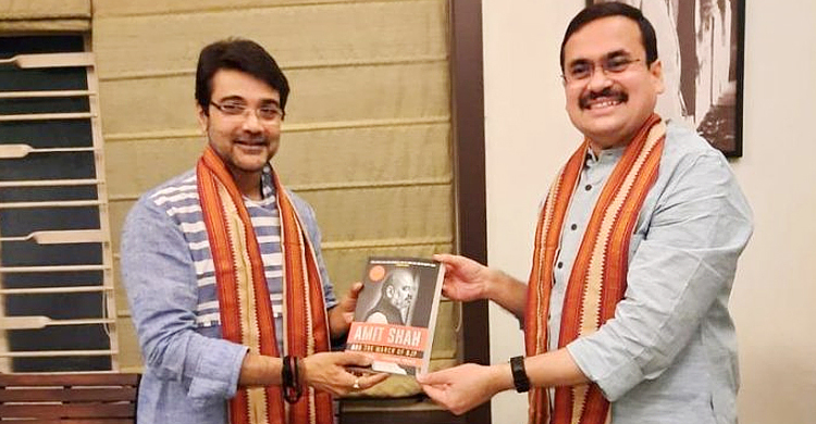 এবার প্রসেনজিতের বাড়িতে বিজেপি নেতা