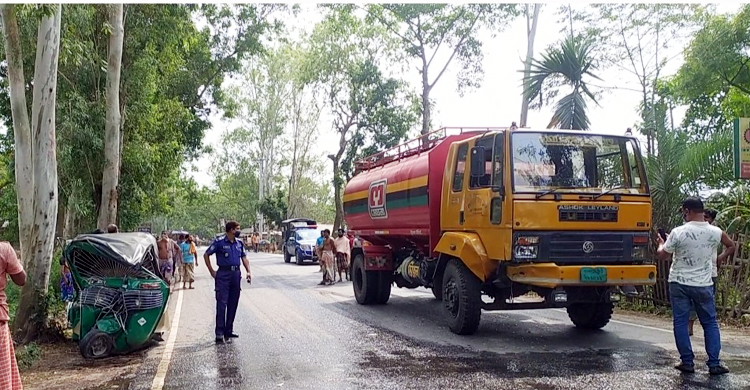 শাহজাদপুরে ট্যাংকলরি-সিএনজি সংঘর্ষে নিহত ২