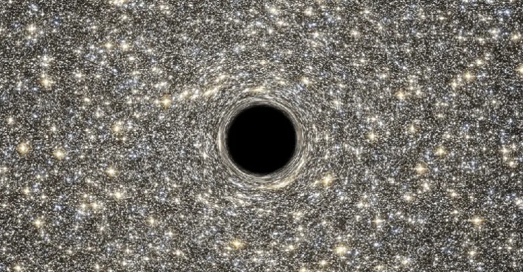 Scientists discover black hole racing through space