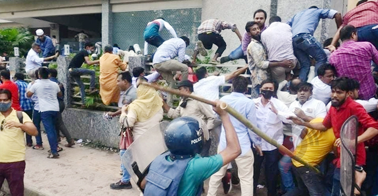 নয়াপল্টনে সংঘর্ষ: বিএনপির ৫০ নেতাকর্মী কারাগারে