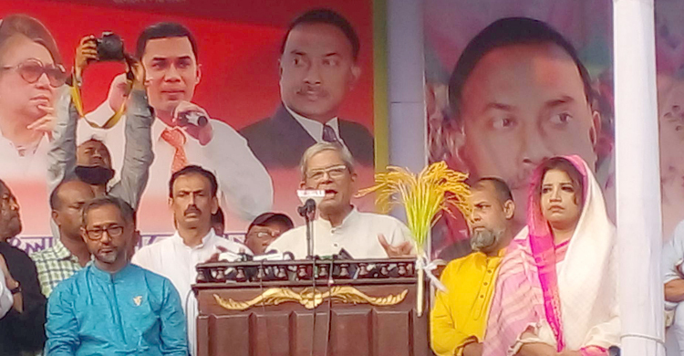 দাবি একটাই, শেখ হাসিনাকে পদত্যাগ করতে হবে: ফখরুল