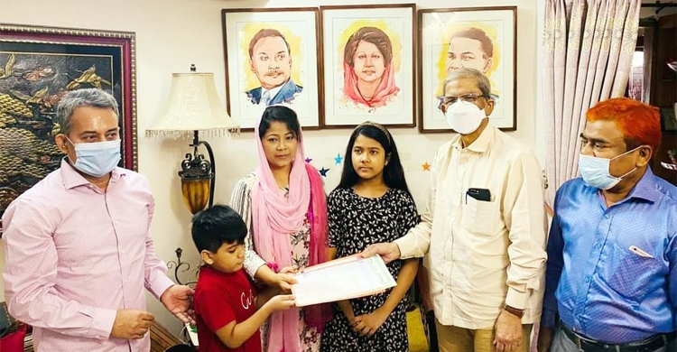 প্রয়াত শফিউল বাবুর পরিবারকে ফ্ল্যাট দিল বিএনপি