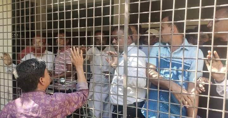 নেত্রকোনায় বিএনপির ৭৩ নেতাকর্মী কারাগারে