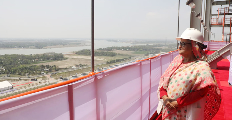 রাবনাবাদে প্রধানমন্ত্রীকে স্বাগত জানালো ২০০ রঙিন নৌকা