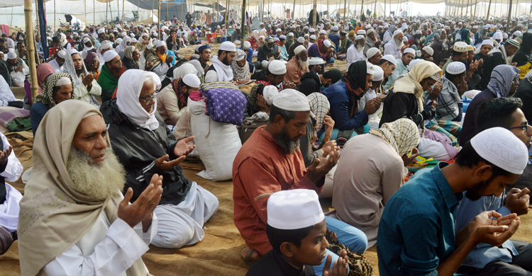 বগুড়ায় শেষ হলো তিনদিনের ইজতেমা
