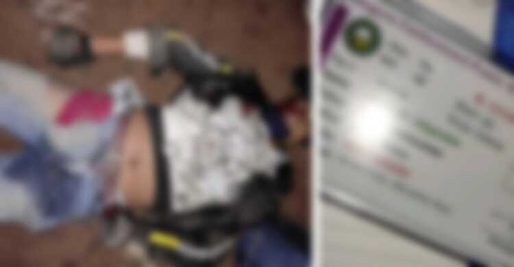 মোটরসাইকেলে বাসের চাপা, প্রাণ গেলো স্কুলছাত্রের