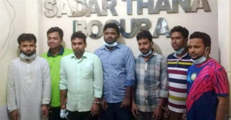 নাশকতার পরিকল্পনাকালে শিবিরের সাত নেতাকর্মী আটক