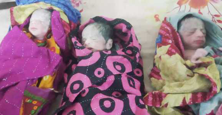 এবার বরিশালে ৩ নবজাতকের নাম রাখা হলো স্বপ্ন-পদ্মা-সেতু