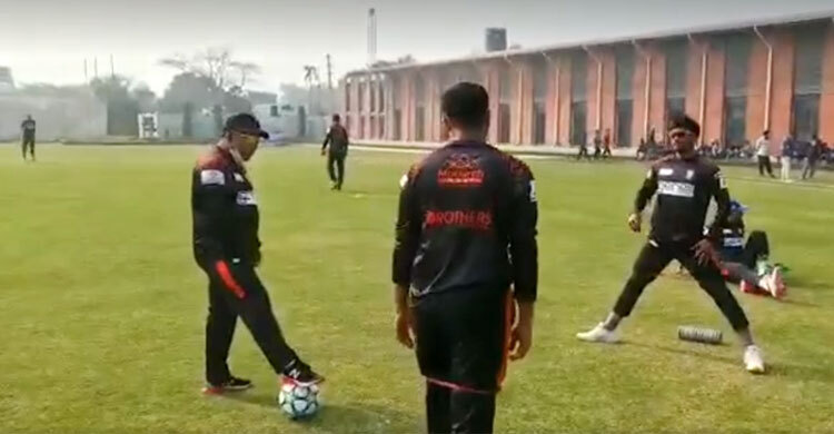 সাকিবের ক্রিকেট একাডেমি দেখে মুগ্ধ সুজন-জিয়া