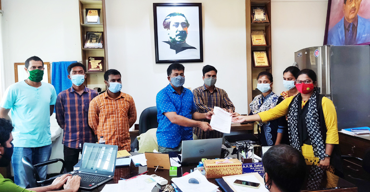 বাকৃবিতে ফি মওকুফের দাবি ছাত্র ফ্রন্টের