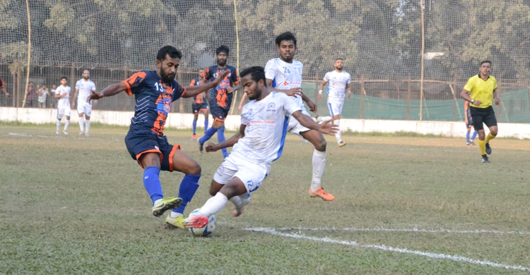 প্রথম দিনই টঙ্গীর দর্শকের জন্য উপহার অর্ধডজন গোল