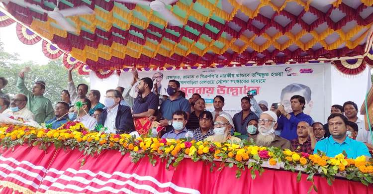 সাড়ে ৭ মাস পর সচল হলো ব্রাহ্মণবাড়িয়া রেলস্টেশন