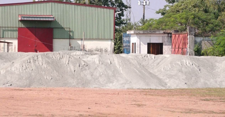 চূর্ণ পাথরের বদলে ভারত থেকে আনা হলো ডাস্ট