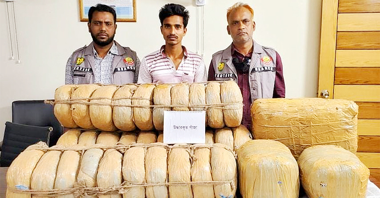 ব্রাহ্মণবাড়িয়া থেকে গাঁজা এনে ঢাকায় বিক্রি করতেন শামীম