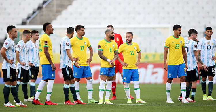 আর্জেন্টিনার চার খেলোয়াড় নিষিদ্ধ, বড় জরিমানা ব্রাজিলের