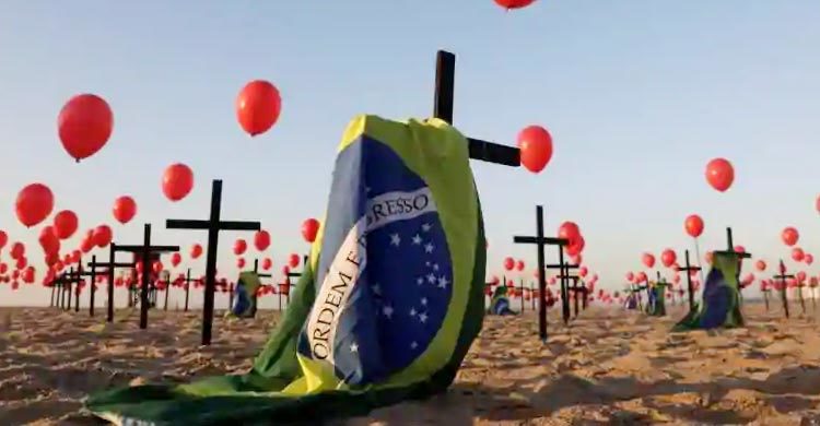 Brazil COVID-19 deaths reach 100,000 and barrel onward