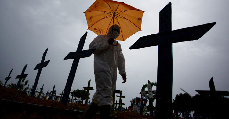 Brazil reports new single-day record for COVID deaths