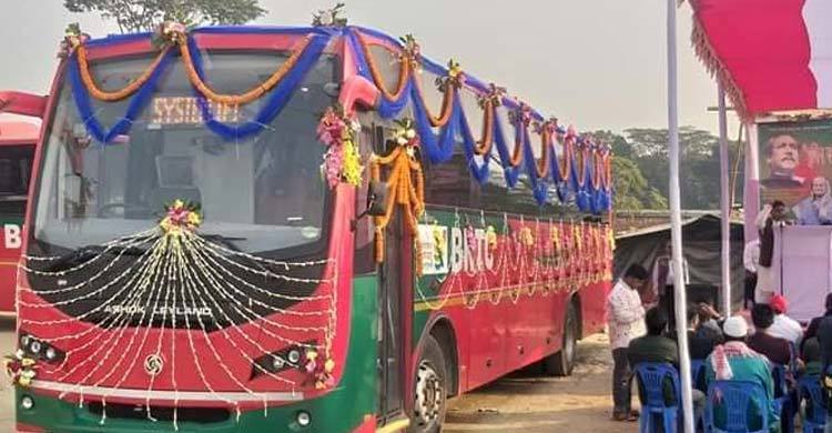 গাজীপুর থেকে বিমানবন্দর পর্যন্ত বিআরটিসির এসি বাস চালু