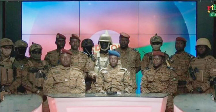 Burkina Faso military says it has seized power