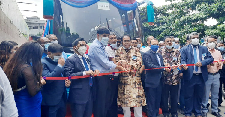 নিটল মটরস ও প্রাণ-আরএফএল গ্রুপ নিয়ে এলো টাটা এয়ার কন্ডিশন্ড বাস