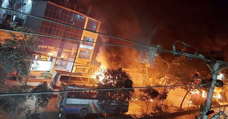 রামপুরায় বাসে আগুন-ভাঙচুর: রিমান্ড শেষে কারাগারে শহীদ