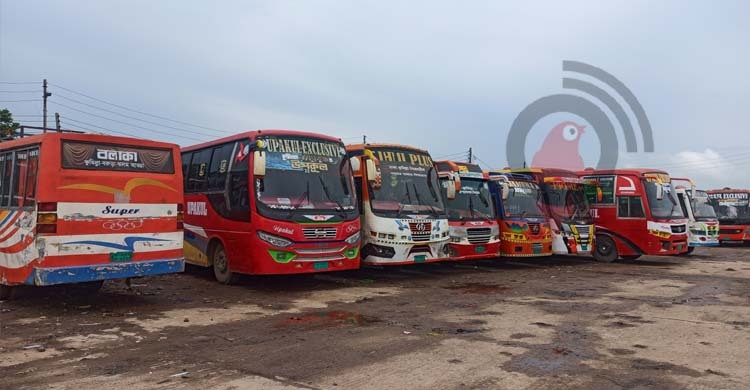 কুমিল্লায় অনির্দিষ্টকালের জন্য বাস বন্ধ