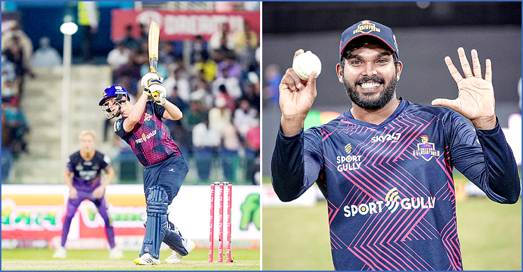 বাংলা টাইগার্সকে গুঁড়িয়ে হাসারাঙ্গা-ক্যাডমোরের রেকর্ড