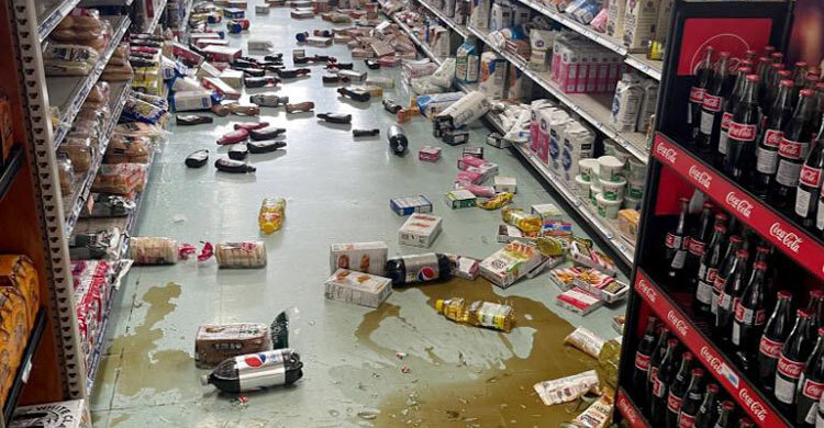 6.2 magnitude quake shakes Northern California