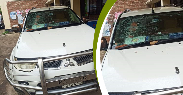 নারায়ণগঞ্জে সিভিল সার্জনের গাড়ি ভাঙচুর, ডাক্তার অবরুদ্ধ