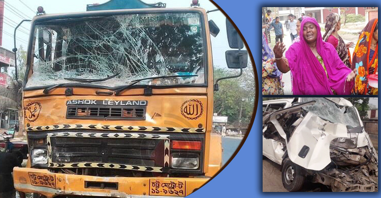 ফরিদপুরে সড়কে মৃত্যুর মিছিলে ১২ জন