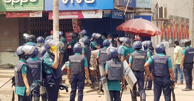 গাজীপুরে সংঘর্ষের ঘটনায় পুলিশের মামলা, আসামি ১৭১