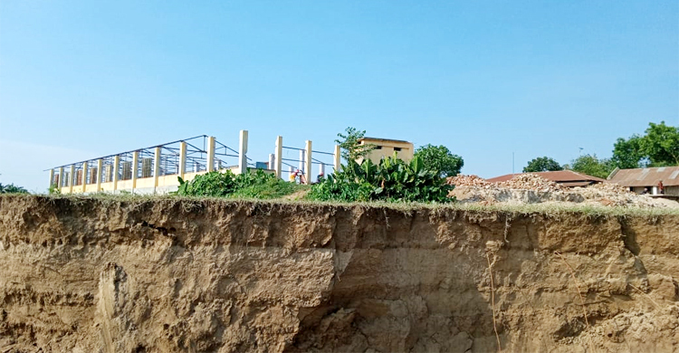 চারদিনে পদ্মায় বিলীন স্কুল-মসজিদসহ আড়াইশ ঘরবাড়ি