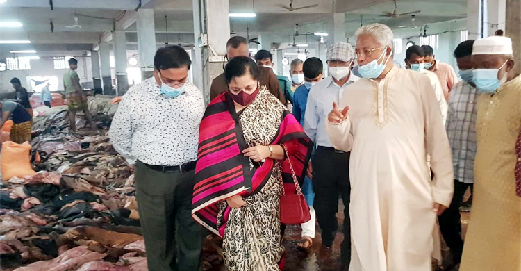 আকস্মিক চামড়া শিল্পনগরী পরিদর্শনে শিল্প সচিব